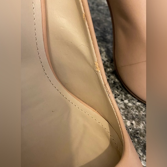 VINCE CAMUTO Tan Leather Heels Pumps size 9 - Picture 5 of 15